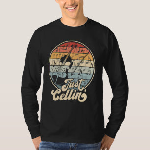 Einfach Cellin Retro Cello Lustiger Cellist Musike T-Shirt