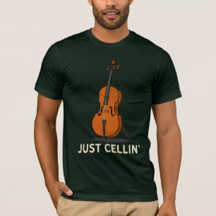 Einfach Cellist Gag Neuheit T-Shirt