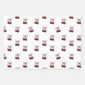einfach Cherries Geschenkpapier Set (Vorderseite 2)