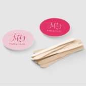 Einfach Chic Fifty & FABULOUS! Rosa 50. Geburtstag Fächer (Non-assembled)