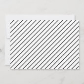 Einfach Chic Foto Abschluss Ankündigung / Gold (Rückseite)