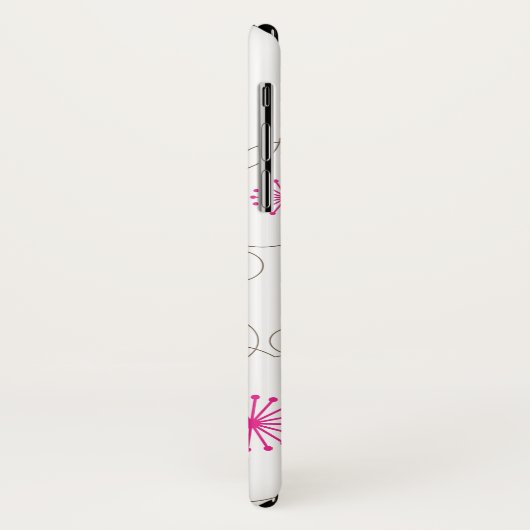 Einfach Chic White Cherry Blüten Case-Mate iPhone Hülle (Hinten/Links)