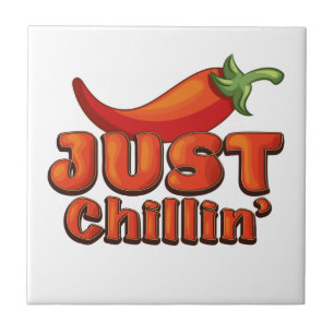Einfach chillen fliese