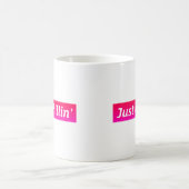 Einfach Chillen Klassischer Becher Kaffeetasse (Mittel)