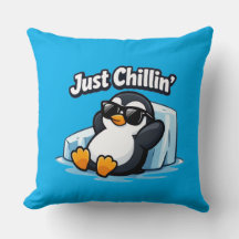 EINFACH CHILLEN PINGUIN Kissen