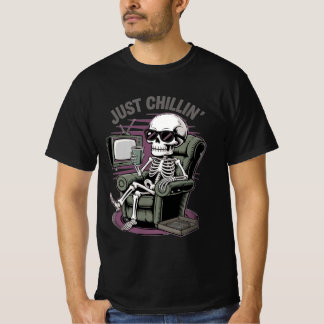 Einfach Chillen Retro Gamer-Shirt T-Shirt