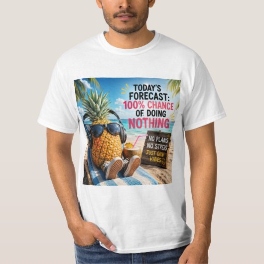 Einfach chillen T-Shirt (Vorderseite)