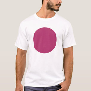 Einfach Circle - Crimson T-Shirt