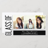 Einfach Coole Ankündigung von Abschlüssen (Vorne/Hinten)