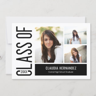 Einfach Cooler, bearbeitbarer Abschluss Einladung