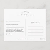 Einfach Cooler bearbeitbarer Color Abschluss Viele Postkarte (Rückseite)