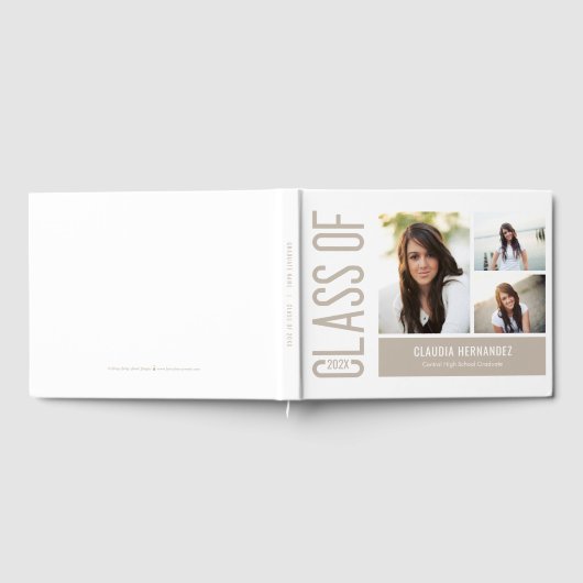 Einfach Cooles Graduation Party Gästebuch (Voll)