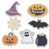 Einfach cooles Halloween Aufkleber (Vorderseite)