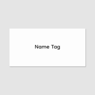 Einfach Custom Klassisches Namensschild
