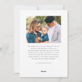 Einfach dankbar für die kleinen Dinge Weihnachten (Rückseite)