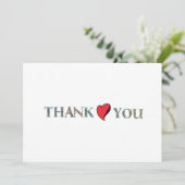 Einfach danke (Stehend Vorderseite)