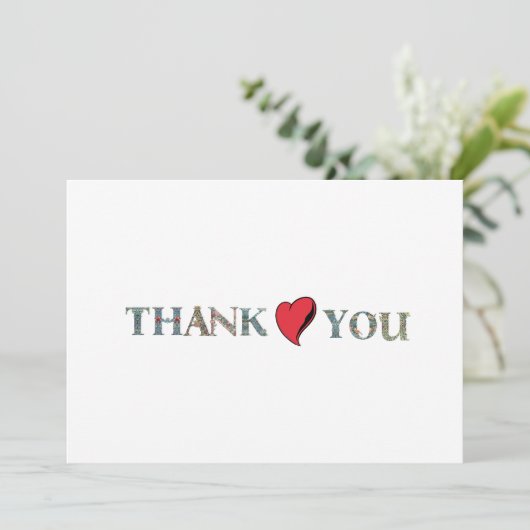 Einfach danke (Stehend Vorderseite)