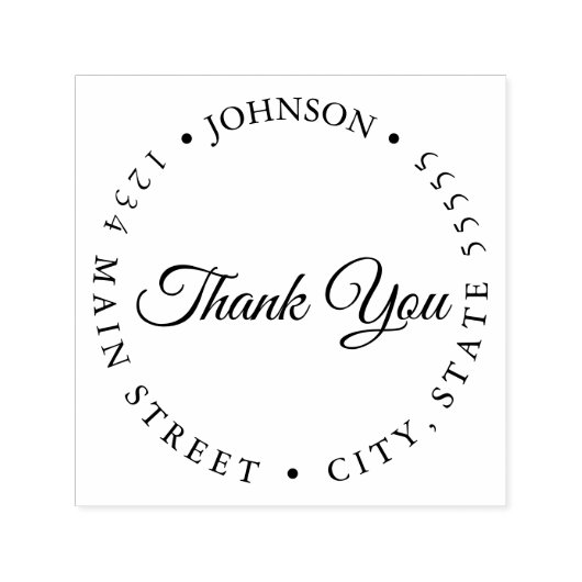 Einfach danke, dass Sie die selbstständige Briefma Permastempel (Design)