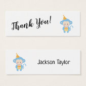 Einfach danke, mit Blue Monkey Insert Cards (Vorne & Hinten)