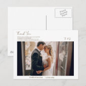 Einfach danke postkarte (Vorne/Hinten)