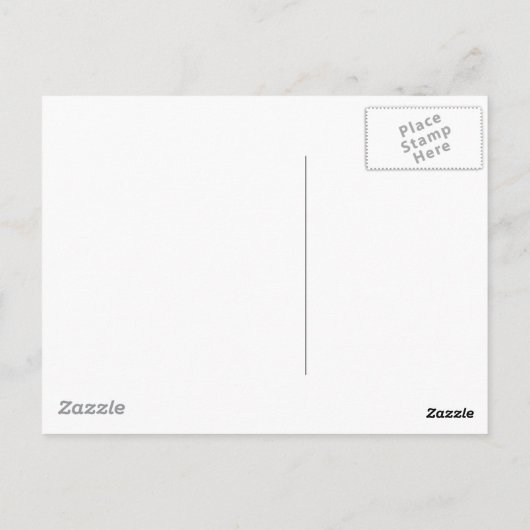 Einfach danke postkarte (Rückseite)