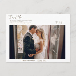 Einfach danke postkarte