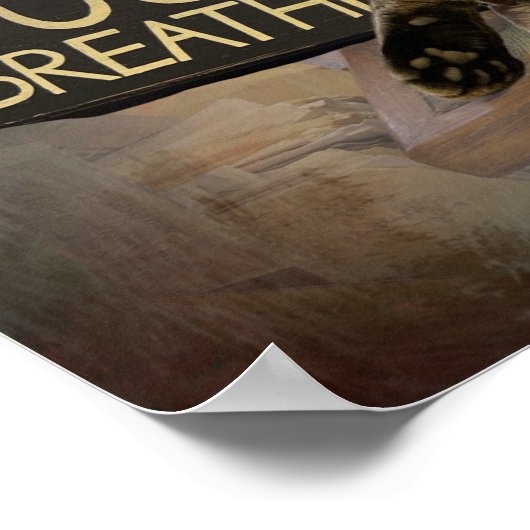 einfach das Atemschnellposter 23 Poster (Ecke)