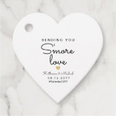 Einfach das Herz einer Liebe Geschenkanhänger (Vorderseite)