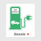 Einfach den Vinyl-Aufkleber nach Maß aufladen Aufkleber (Blatt)