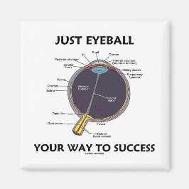 Einfach den Weg zum Erfolg ebnen (Augenanatomie) Magnet