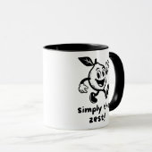 Einfach der beste Zitronenspaß Tasse (VorderseiteRechts)