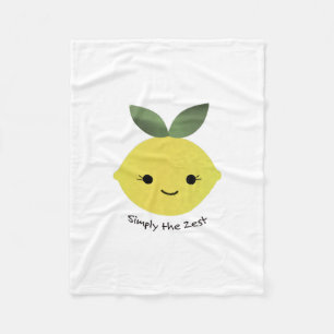Einfach der Zest Niedliche Kawaii Lemon Fleecedecke