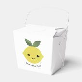 Einfach der Zest Niedliche Kawaii Lemon Geschenkschachtel (Vorderseite)