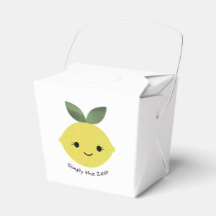 Einfach der Zest Niedliche Kawaii Lemon Geschenkschachtel