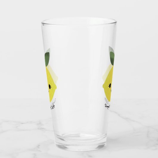 Einfach der Zest Niedliche Kawaii Lemon Glas (Links)
