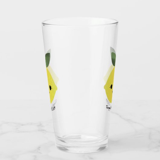 Einfach der Zest Niedliche Kawaii Lemon Glas (Rechts)