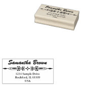 Einfach Design mit Vintager Grenze + Ihre Ideen Gummistempel (Stempel)