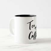 Einfach Designt Zweifarbige Tasse (Vorderseite Links)