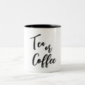 Einfach Designt Zweifarbige Tasse (Mittel)