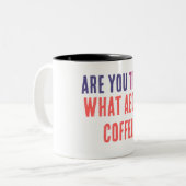 Einfach Designt Zweifarbige Tasse (Vorderseite Links)