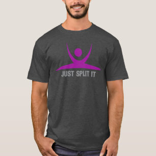 Einfach die Abstrakte Hanuman Asana Style Größe au T-Shirt