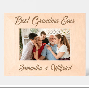 Einfach die beste Oma überhaupt Name Individuelle Geätzte Rahmen