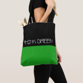 Einfach die Farben GRASS GREEN und Ihren Text Tasche (Von Nahem)
