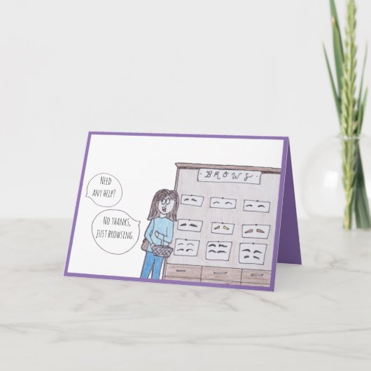 Einfach die Geburtstagskarte durchsuchen Karte (Vorderseite)