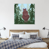 Einfach die Leinwand mit Stretcheln herumschieben (Insitu (Schlafzimmer))