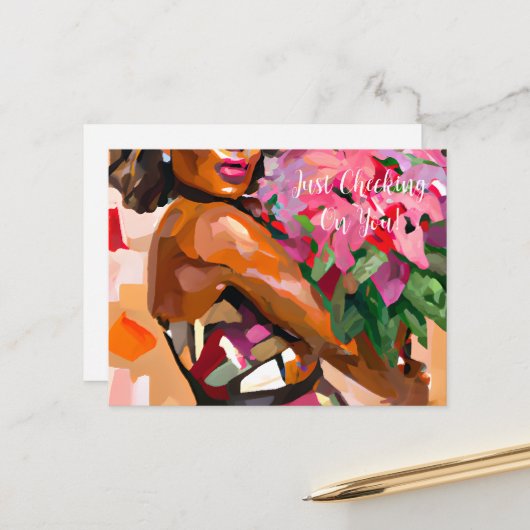 Einfach die Postkarte anklicken (Vorderseite/Rückseite Beispiel)