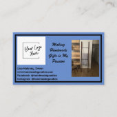 Einfach die Visitenkarte für Ihr Foto (Vorderseite)