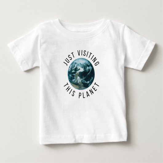 Einfach diesen Planeten besuchen Baby T-shirt (Vorderseite)