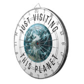 Einfach diesen Planeten besuchen Dartscheibe (Vorderseite rechts)