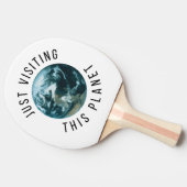 Einfach diesen Planeten besuchen Tischtennis Schläger (Seitenansicht)